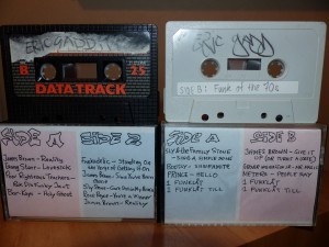De två kassetterna från 1991. Välspelade.